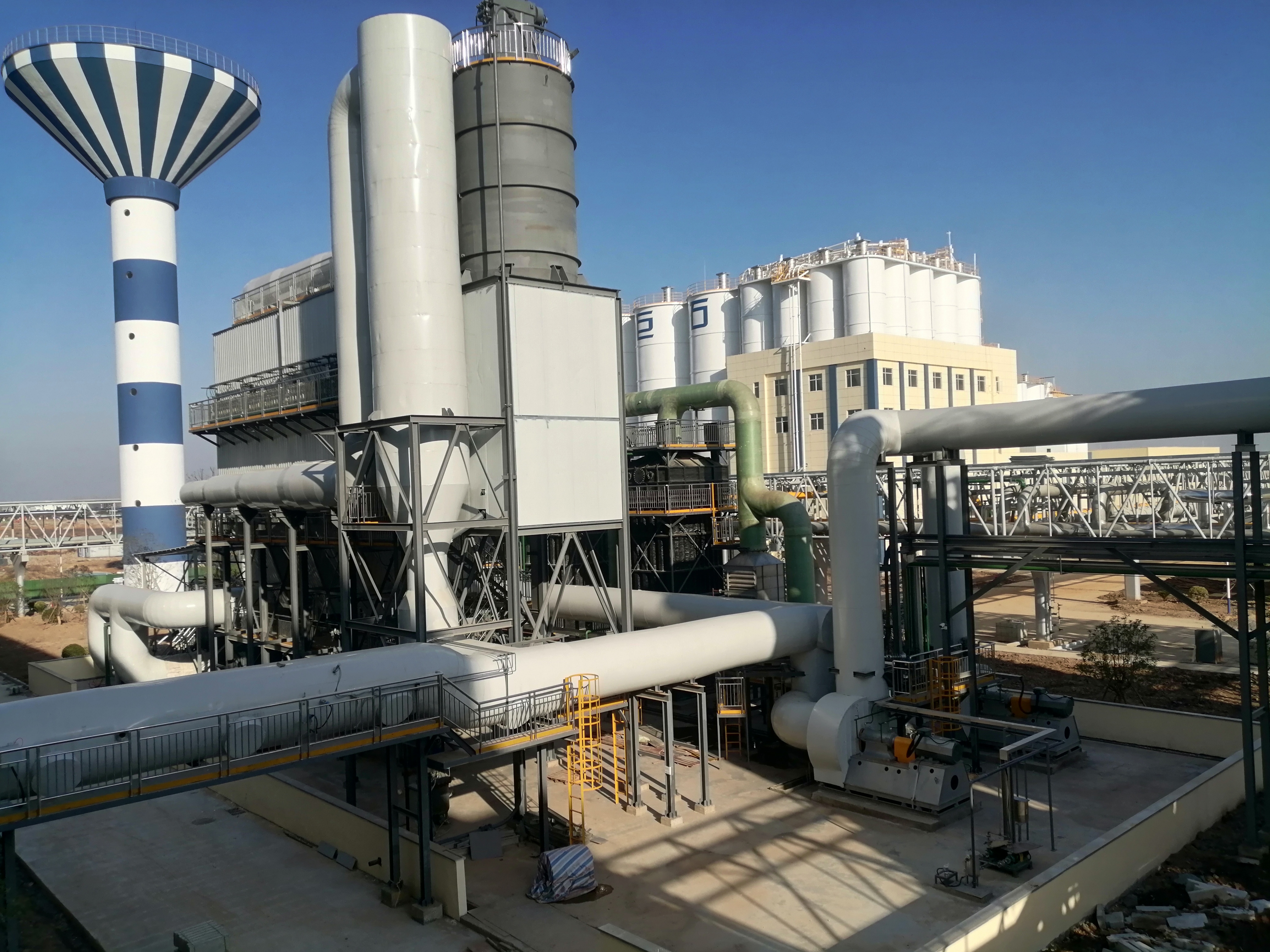 20万吨玻璃纤维池窑拉丝生产线项目废气处理系统